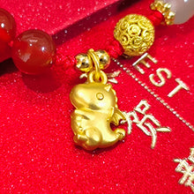 Load image into Gallery viewer, Eymi Adjustable Red String Bracelets Chinese Zodiac Animal Sign 2024 New Year Lucky Dragon Charm Bracelet for Women