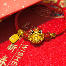 Load image into Gallery viewer, Eymi Adjustable Red String Bracelets Chinese Zodiac Animal Sign 2024 New Year Lucky Dragon Charm Bracelet for Women