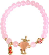 Load image into Gallery viewer, 2025 Year of The Snake Red String Bracelet Lucky Charm Bracelet Jade Strand Stone Beaded Chinese Zodiac Feng Shui Stretch Bracelets for Women Blessing New Year Animal Jewelry